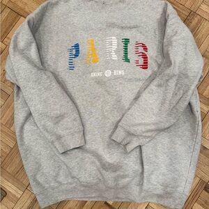 Anine Bing Multicolor Paris Crewneck Sweater